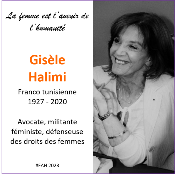 Gisèle Halimi, avocate, féministe